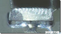 不沾錫，空焊不沾錫